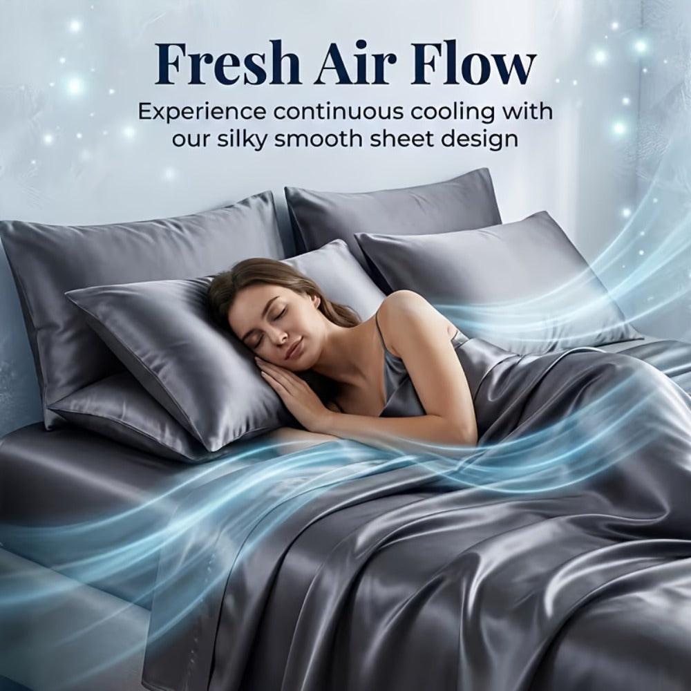 Bamboo Blend Bed Sheet Set product detail 13