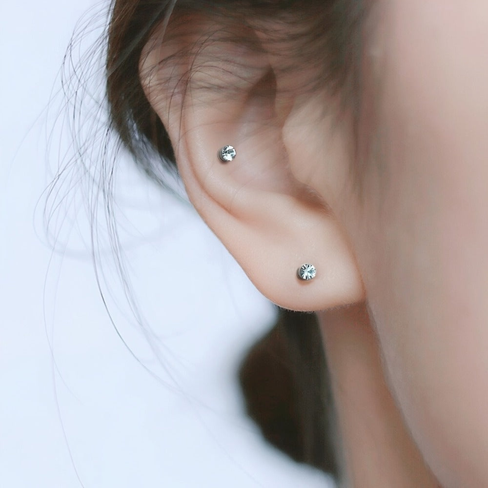 8-Piece Magnetic Clip-On Nose Ring Set product detail 2