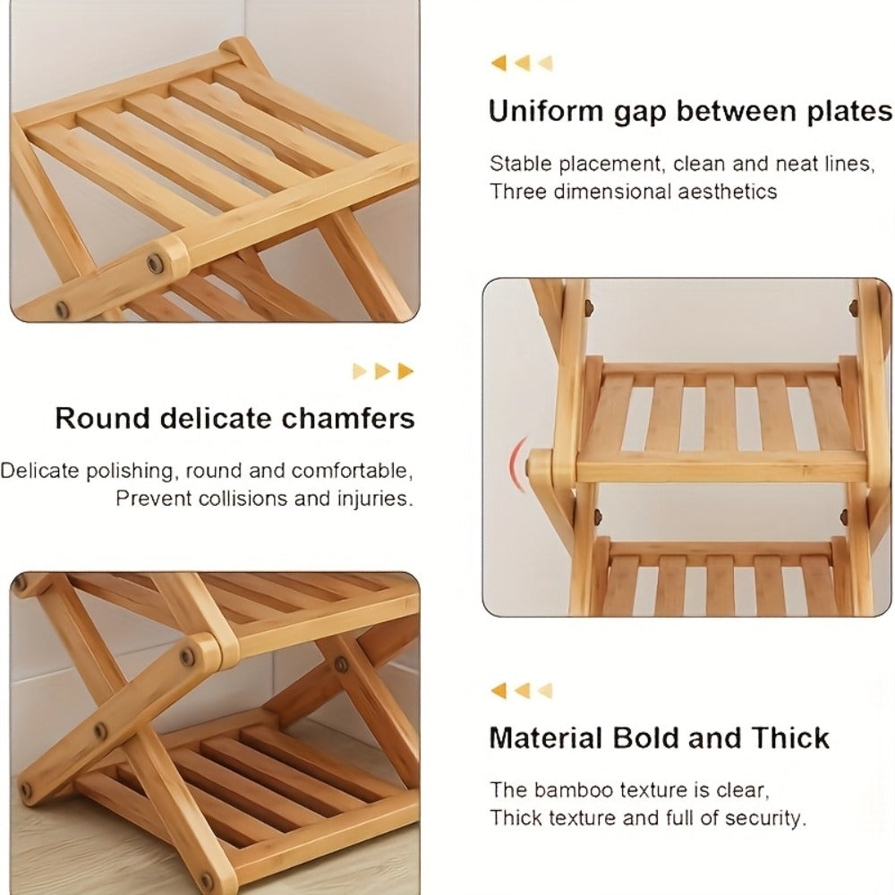 8-Tier Foldable Freestanding Shoe Rack product detail 7