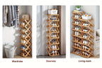 8-Tier Foldable Freestanding Shoe Rack product detail 13