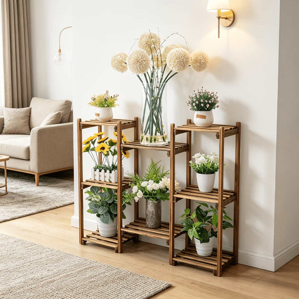 8-Tier Rustic Plant Stand product detail 8