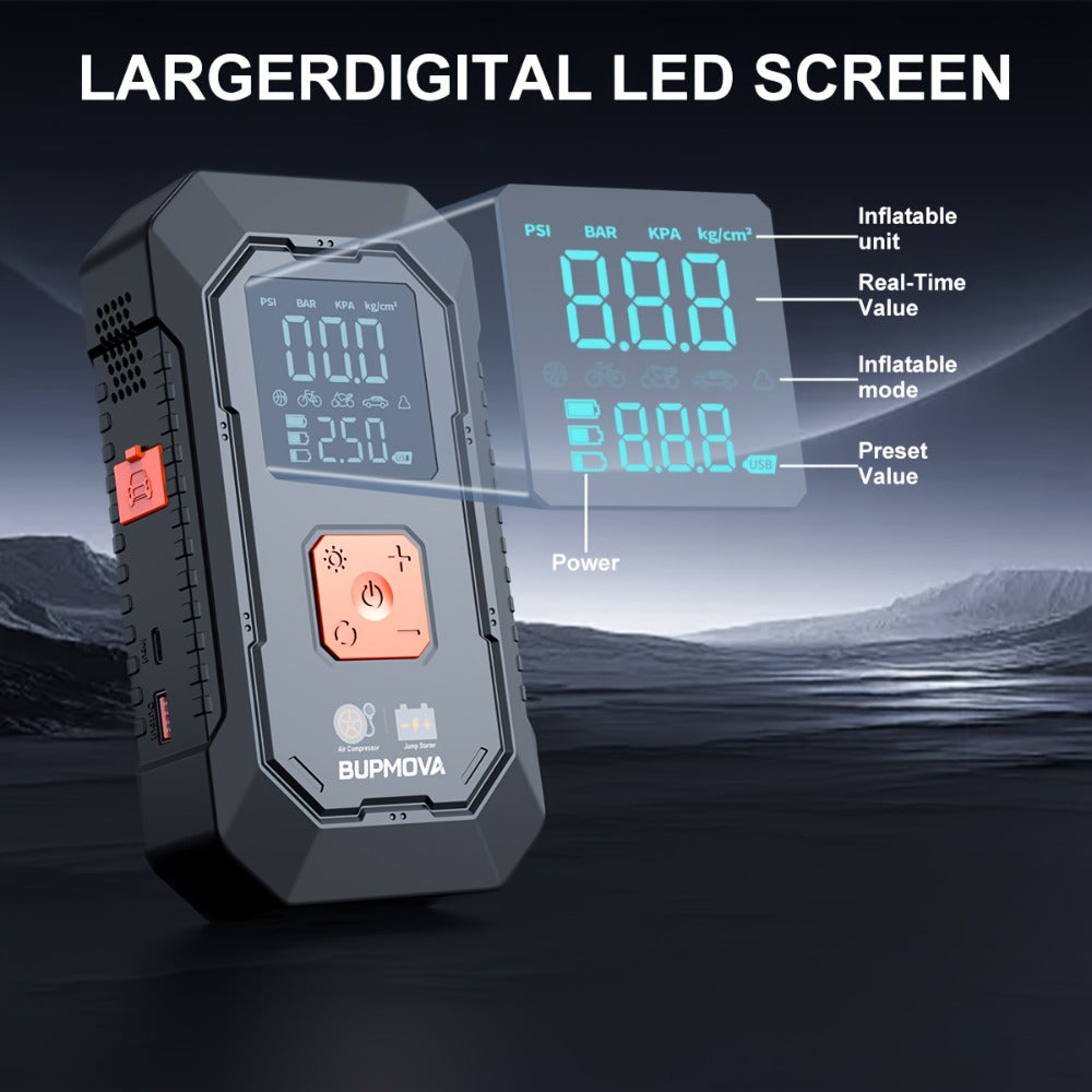 8000A 12V Portable Car Jump Starter product detail 8