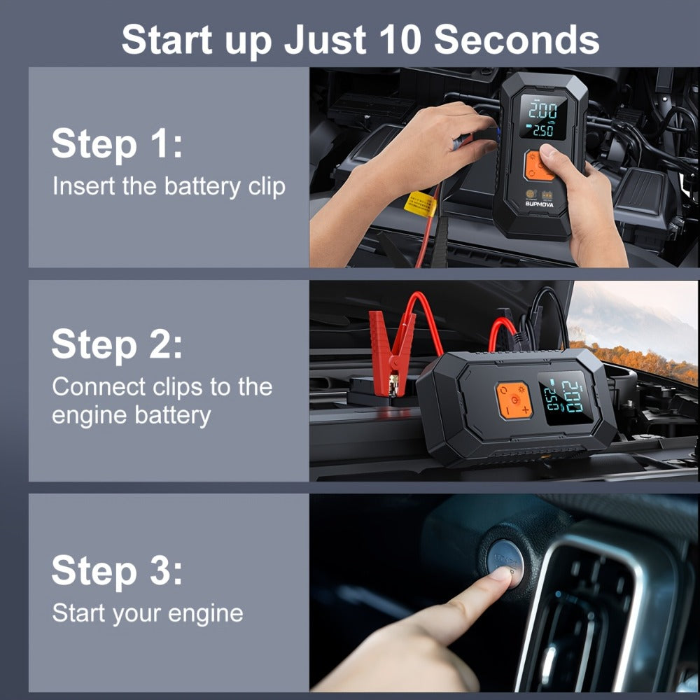 8000A 12V Portable Car Jump Starter product detail 10