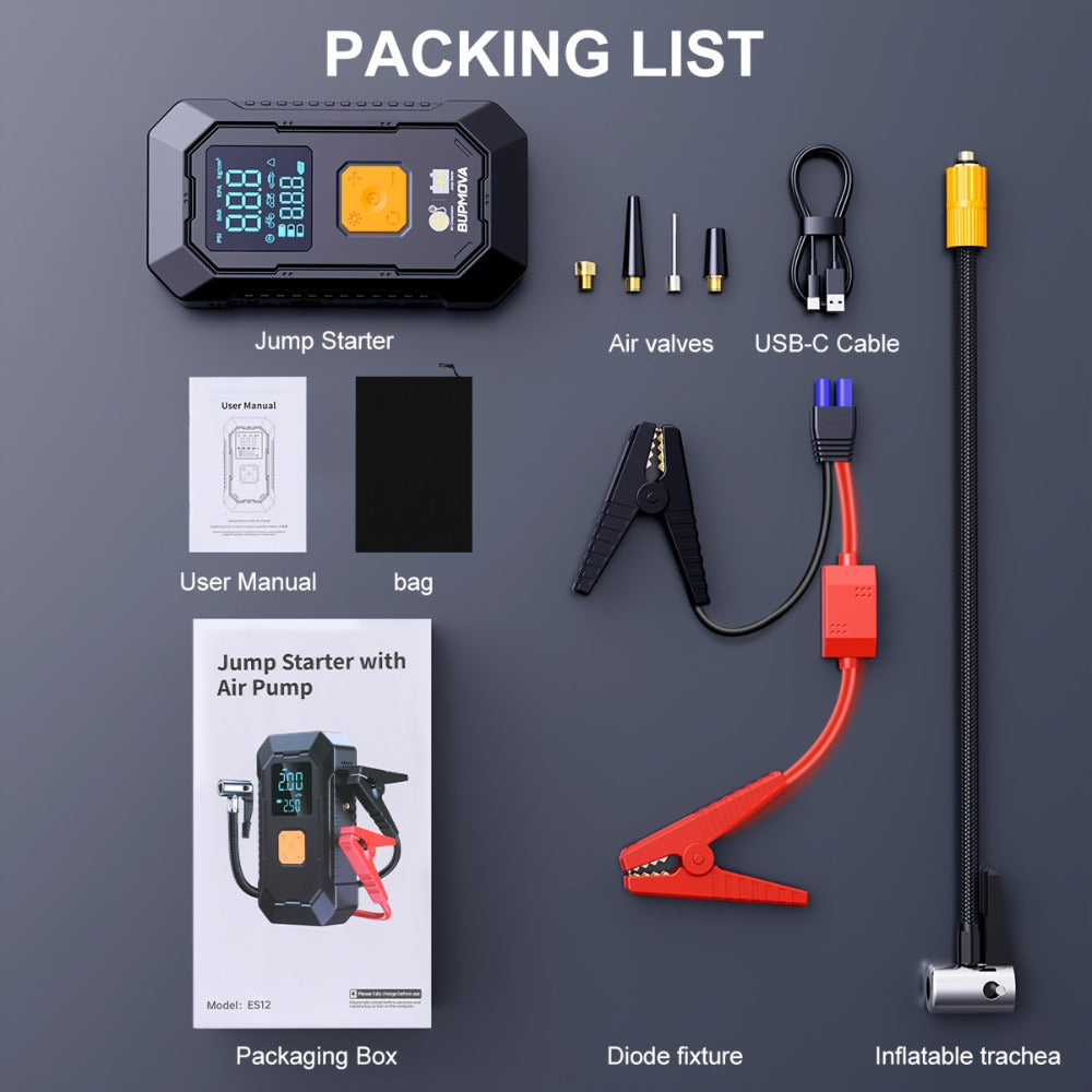 8000A 12V Portable Car Jump Starter product detail 9