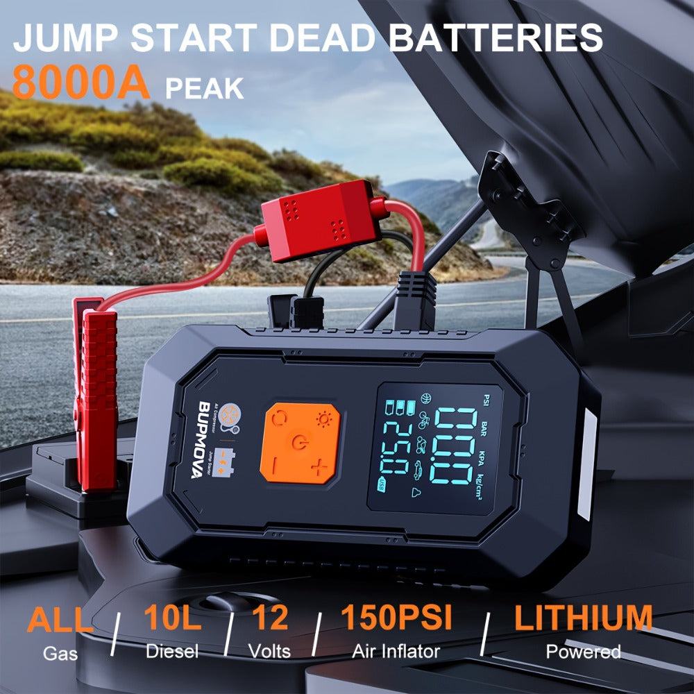 8000A 12V Portable Car Jump Starter product detail 3