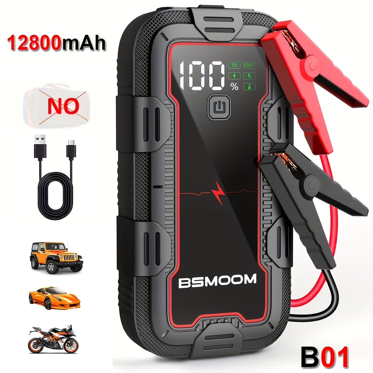 8000A Portable Car Jump Starter product detail 16