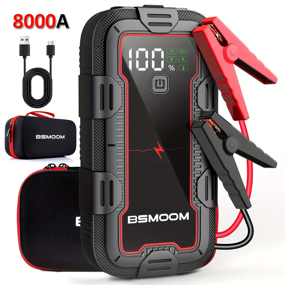 8000A Portable Car Jump Starter for vehicle use
