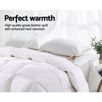 800GSM Goose Feather Quilt – Comfortable Bedroom Doona – additional product view 12