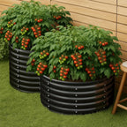 80x80x68cm Galvanised Steel Raised Garden Bed for Australian use