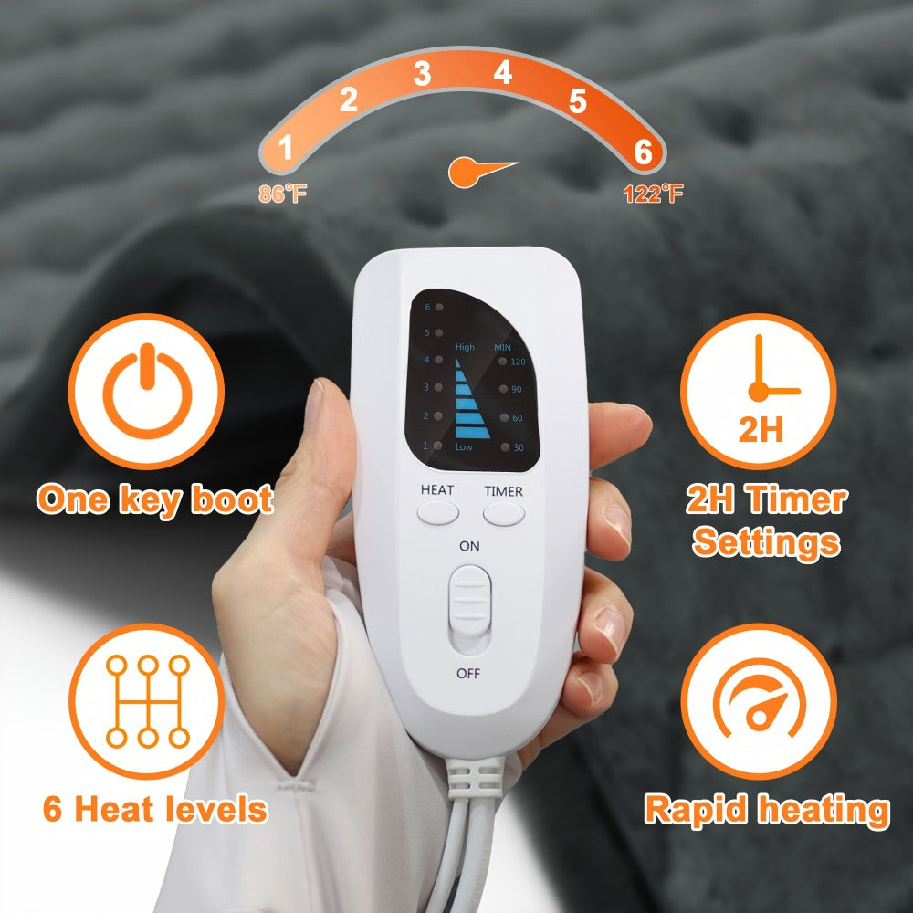 XXL Electric Heating Pad with Six Settings detail view 12 for Australian shoppers