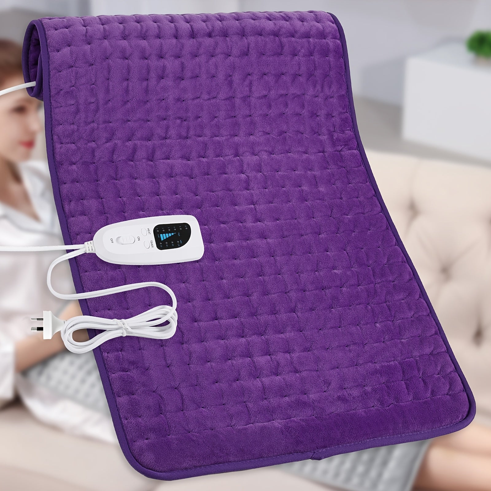 XXL Electric Heating Pad with Six Settings detail view 20 for Australian shoppers
