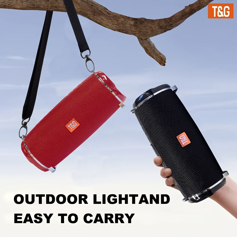 TG192 Is a Powerful Portable Wireless Speaker That Is with an IPX4 Rating. It Features Flashing LED Lights And Can Connect to Mobile Devices, Tablets, And Tvs. It Supports Direct Reading from TF Cards And USB Drives