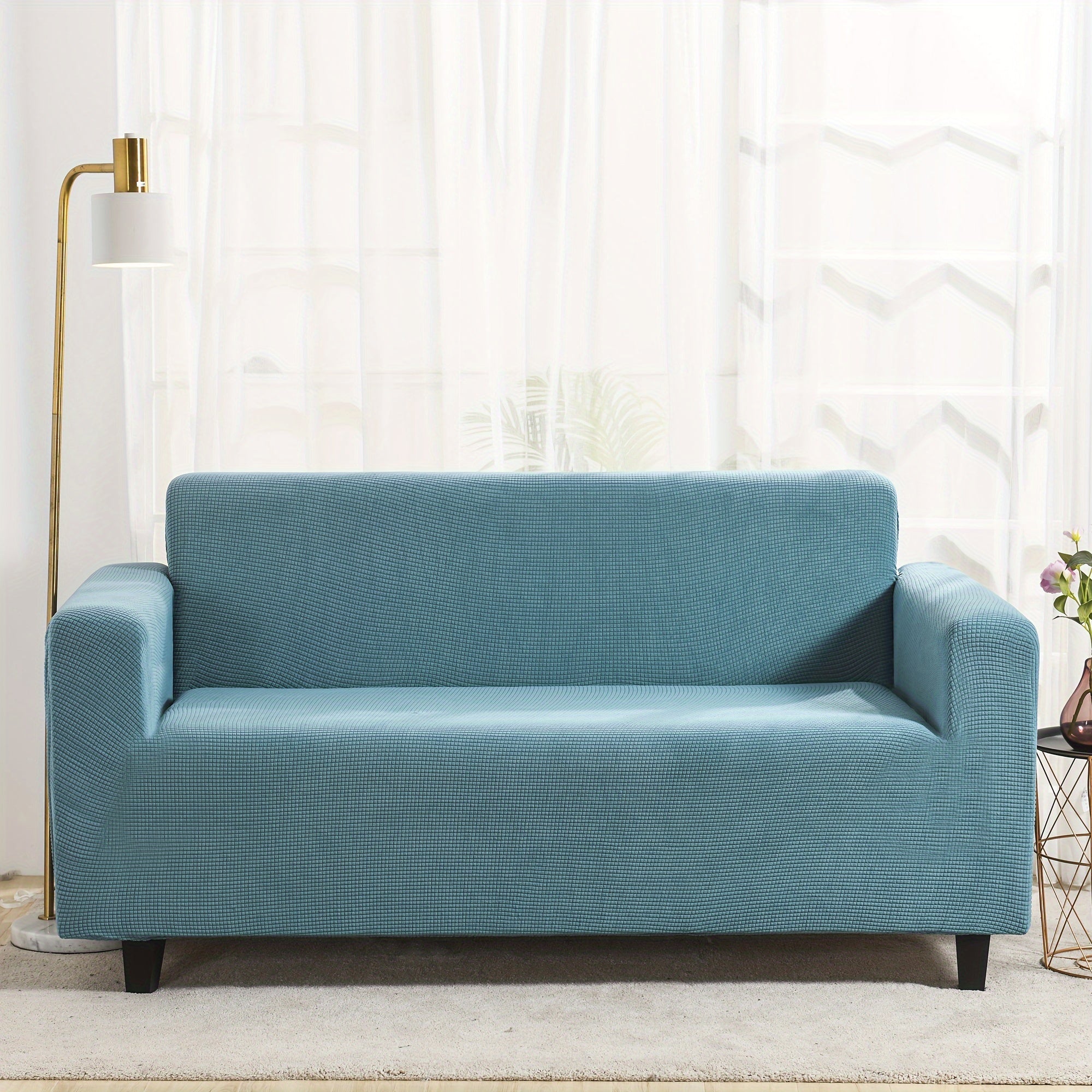 Non-Slip Spandex Jacquard Washable Sofa Cover - living room furniture – additional product view 22