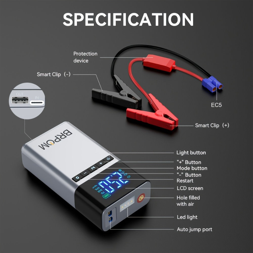 8500A Portable Car Jump Starter product detail 10