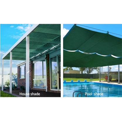 UV Mesh Roll 30%, 50%, 90% Sun Shades | PORIYA Instahut Shade Cloth - Perfect for Garden, Patio & Greenhouse Sun Protection, Mixed Color, Rectangle Shape