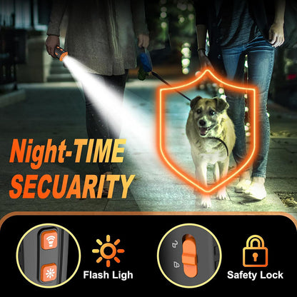 Dog Bark Control Device - Rechargeable Anti-Barking Trainer with LED Flashlight, 3 Training Modes Effective Bark Deterrent for Large Dogs Compatible with All Breeds Barking Control Device, Stop Barking Devices for Dogs Stop Dog Barking Device