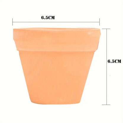 Terracotta Pots Flower Pot with Drainage Hole 30pcs 2.56inch Clay Pots for Plants Succulent Indoor Outdoor DIY Crafts Wedding Favor