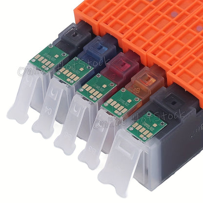 5x 680XXL 681XXL 680XL Ink for Canon PIXMA TR7560 TR8560 TS6160 TS6260 TS6360 AU