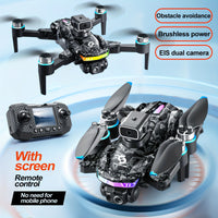 Black (Brushless Motor + Dual Camera + Obstacle Avoidance)