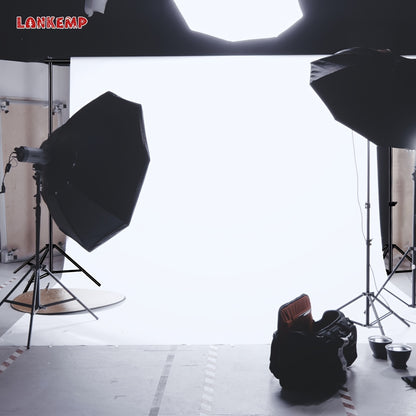 7 X 10 Feet Lane KEMP Photo Background Stand Kit, Adjustable Frame After Photography, Photo Banner Background Support Stand, for Party Decoration (Place An Order And Get 4 Clips And A Portable Handbag for Free)