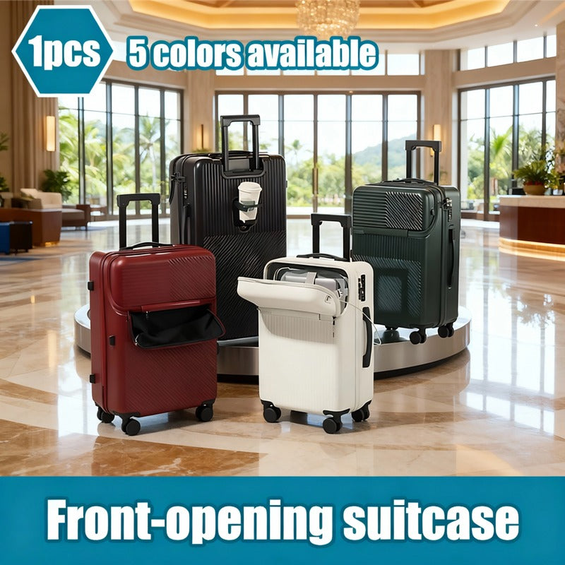Travel Gift Large Capacity Suitcase with Smooth Rolling Quiet 360° Wheels TSA Lock & Sturdy Frame Multi-Compartment Design for Organized Packing Reliable Luggage Choice for Your Journey