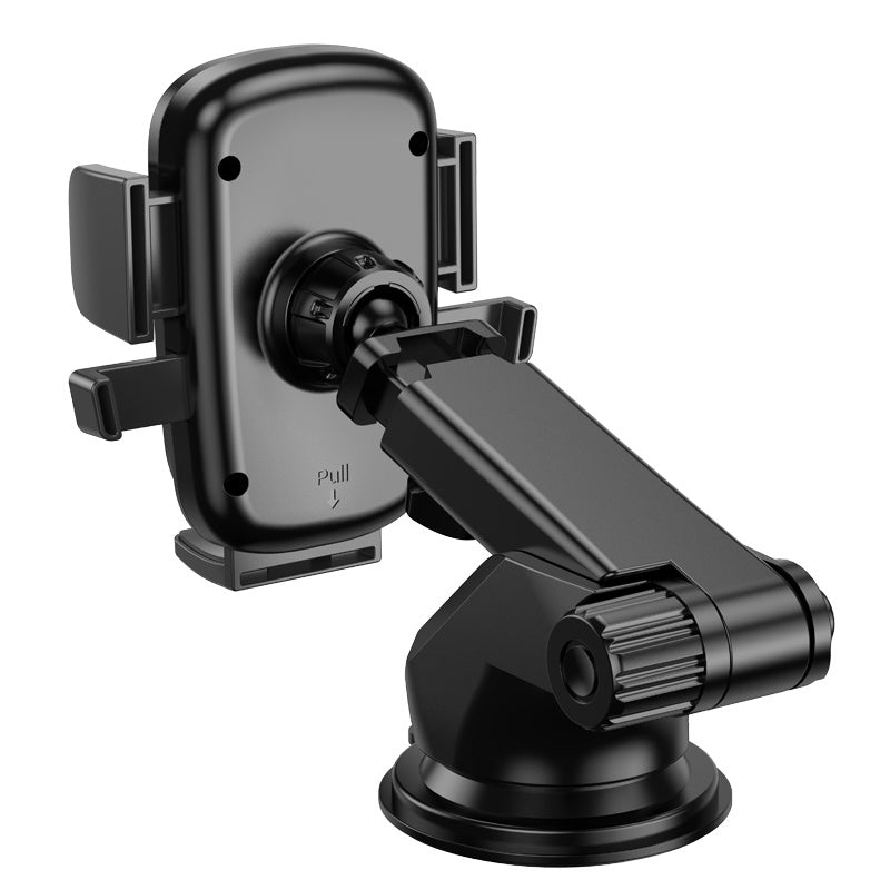Borofone H60 Car Phone Holder – Hands-Free Car Mount, Adjustable 360° Rotation, Strong Suction Cup, Compatible with Smartphones