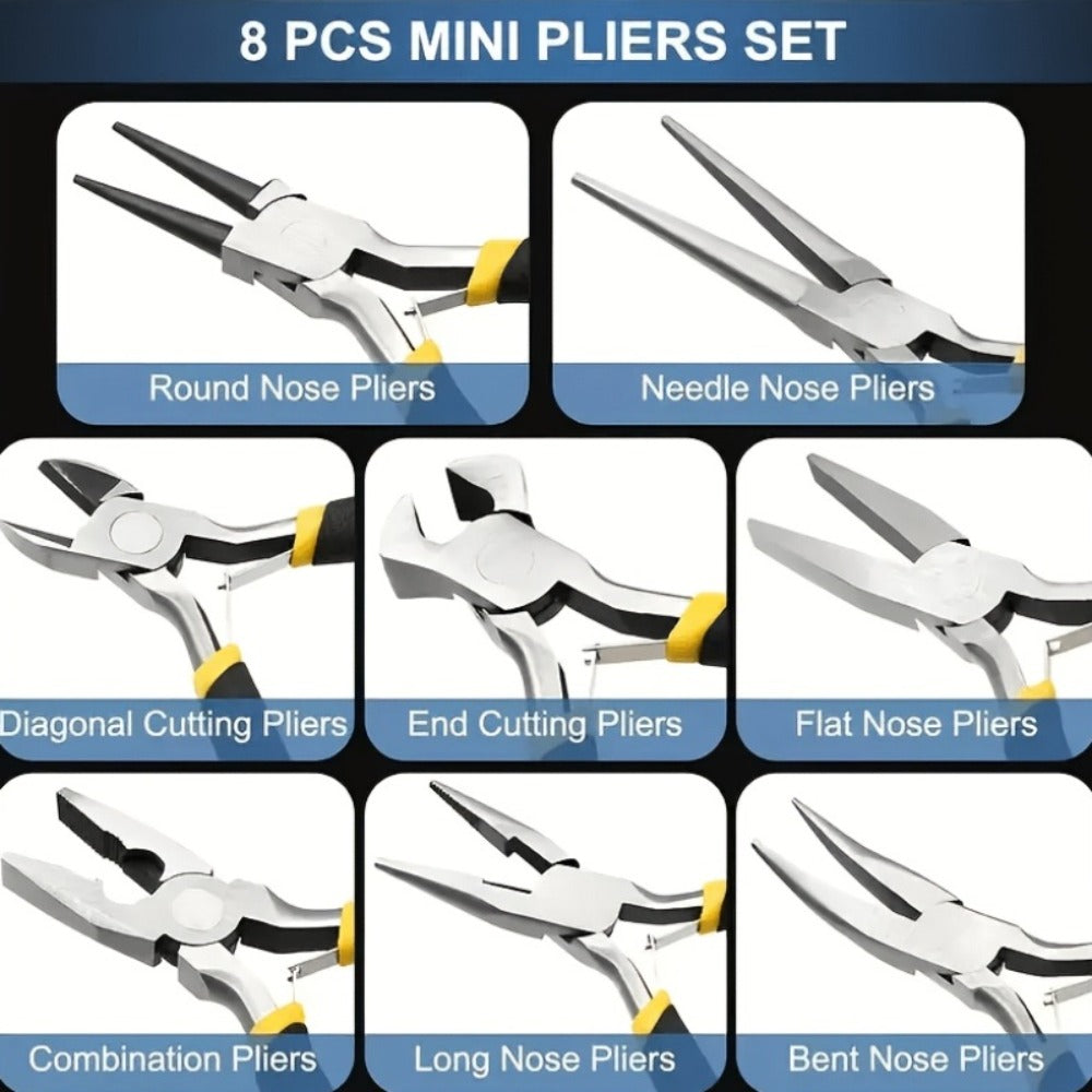 8pcs Jewellery Making Pliers Set product detail 2