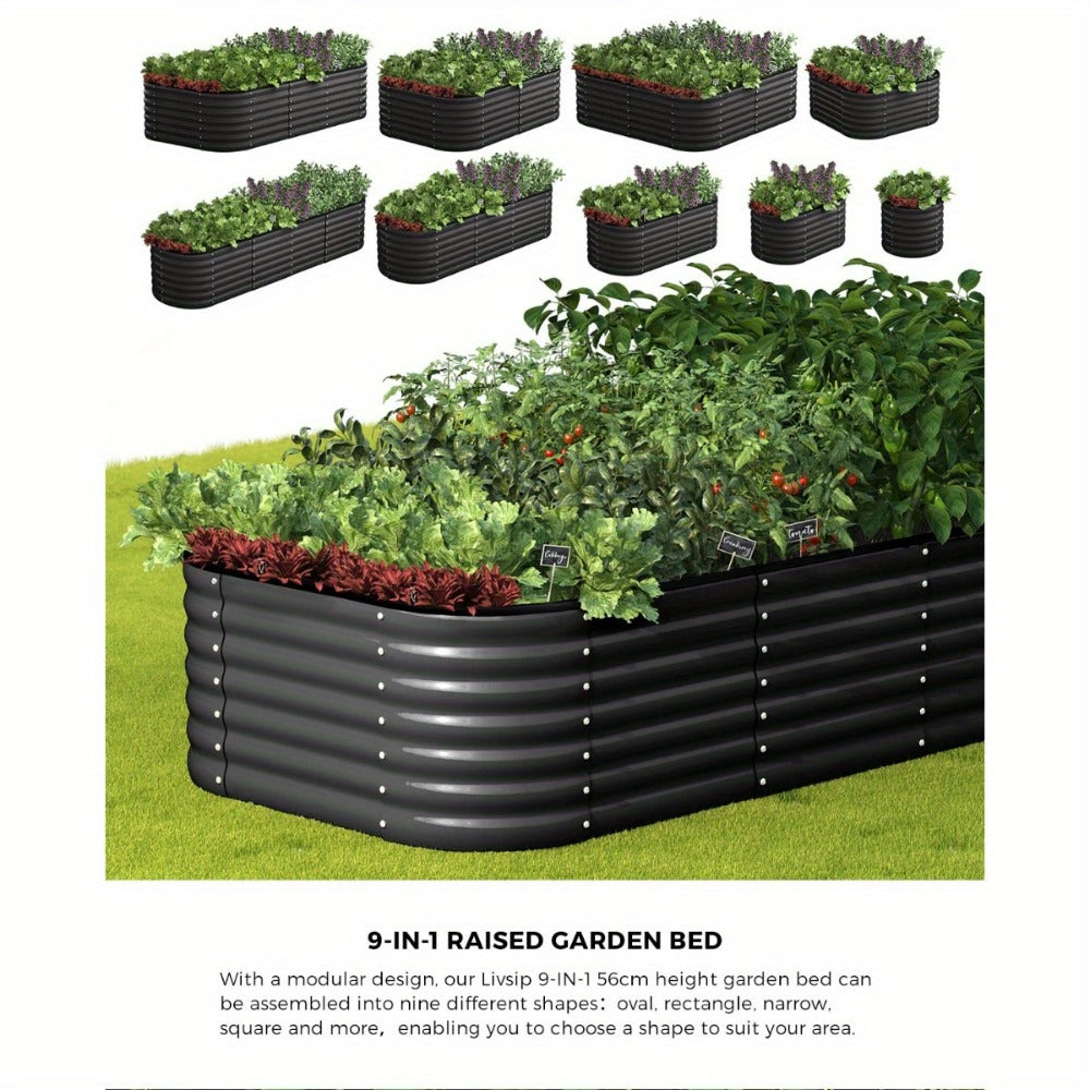 -in-1 Galvanised Steel Raised Garden Bed product detail 5