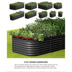 -in-1 Galvanised Steel Raised Garden Bed product detail 5