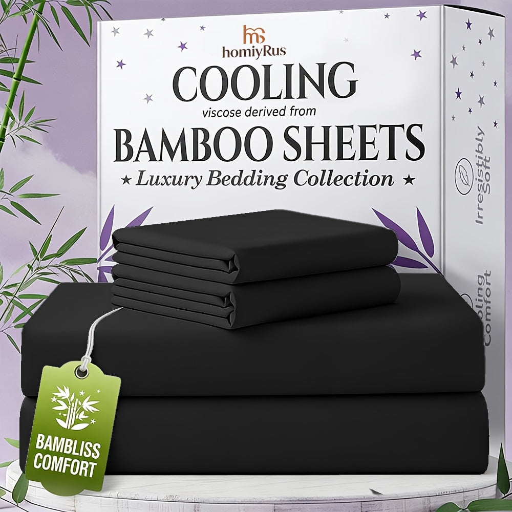 Bamboo Blend Bed Sheet Set product detail 20