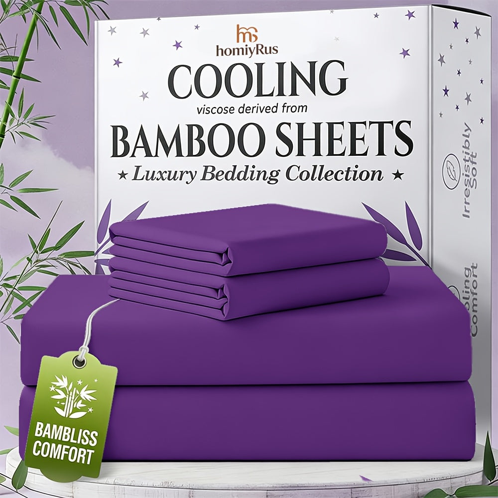 Bamboo Blend Bed Sheet Set product detail 26