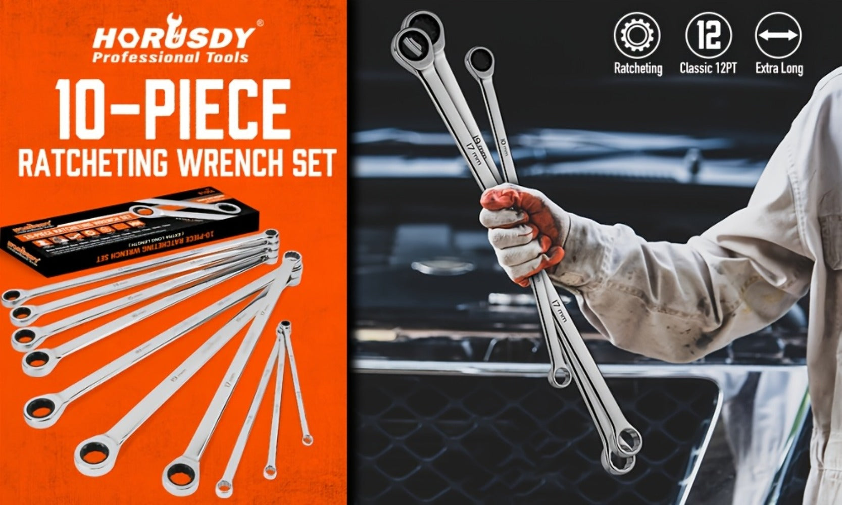 9-Piece Metric Wrench Set product detail 11