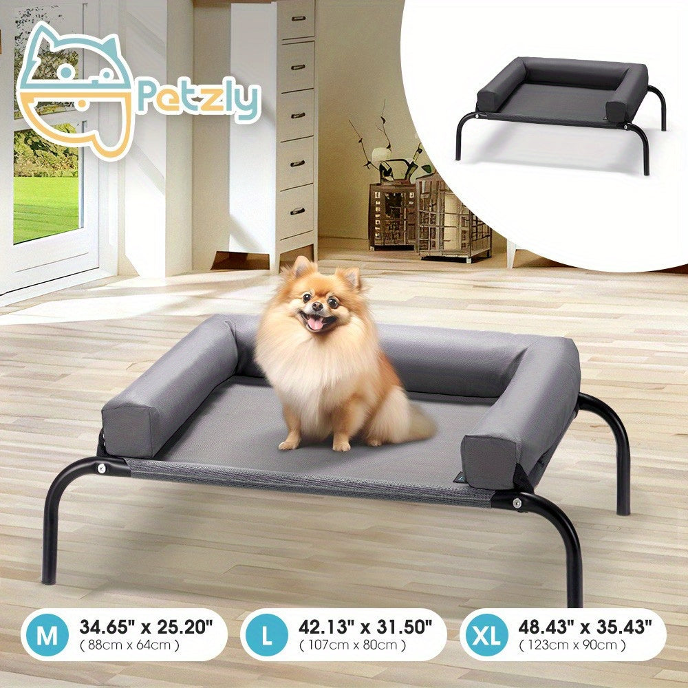 Washable Cooling Dog Bed with Pillows product detail 18