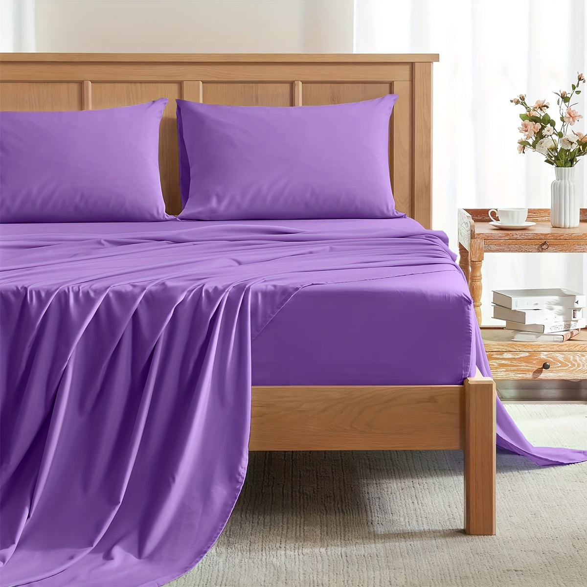 40cm Deep-Pocket Bed Sheet Set - bedrooms, guest rooms and hotels – additional product view 36
