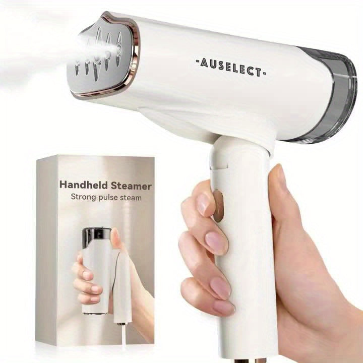 HEYMIX Garment Steamer Iron, Portable Mini Fabric Steamer, 1100W-1200W 2-in-1 Handheld Mini Iron Steam Steamer Iron for Travel, Garment Steam Iron for Home Use & Gifts, 2in1 Handheld Steamer for Clothes