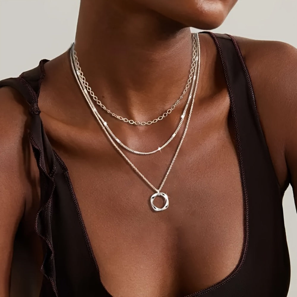 925 Sterling Silver Pendant Necklace product detail 3