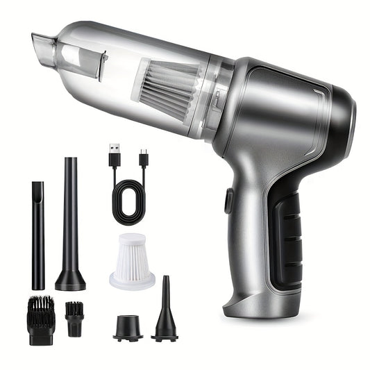 Cordless Handheld Vacuum with 9500Pa Suction Power, a Compact And Lightweight Mini Vacuum Cleaner Ideal for Cars, Homes, Keyboards, Sofas, And Suitable for Both Wet And Dry Cleaning Tasks