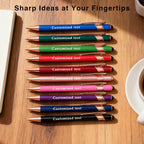 Custom Ballpoint Pen Set detail view 2 for Australian shoppers