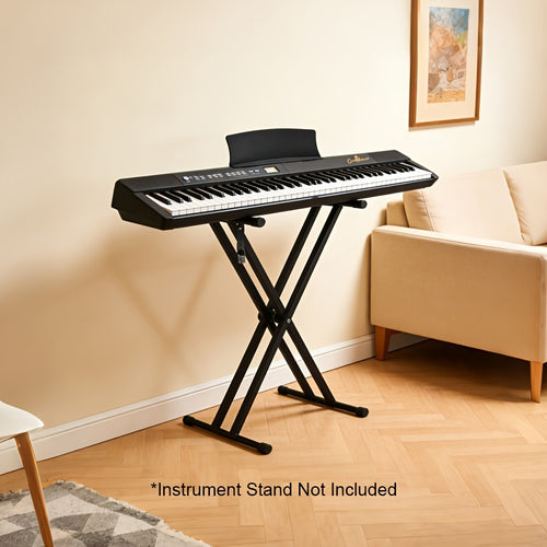 88 Keys Foldable Digital Piano, Portable Electric Keyboard, Lightweight, 22mm Key Width, 128 Rhythm, 80 Demo Songs, Ideal Choice for Beginners, Students, And Hobby Players, Instrument Stand Not Included.
