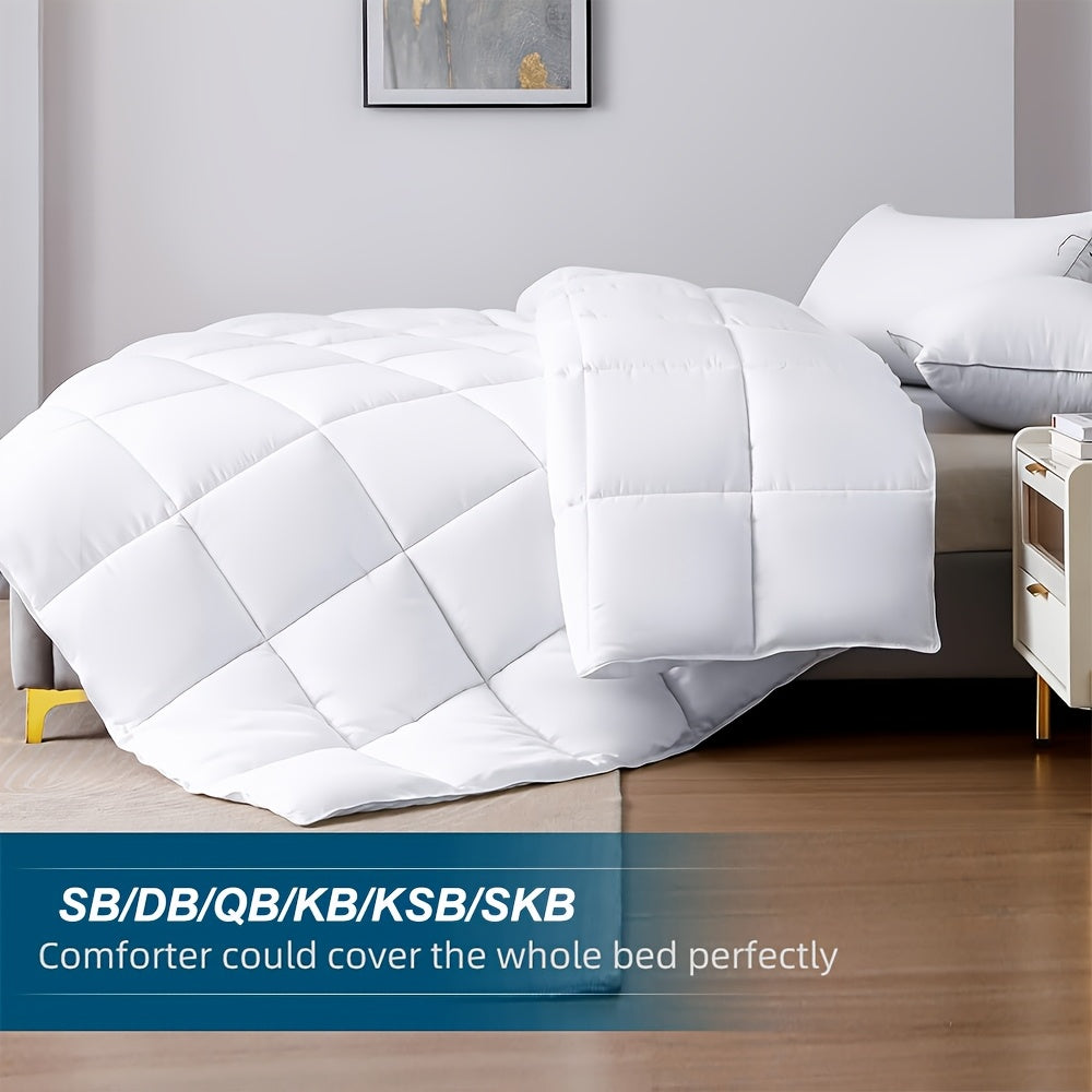 350/500/700GSM Luxury Quilt Duvet | Comfortable All-Season Microfiber Filling, Viscose Cover, by Lakora