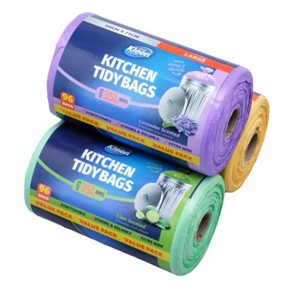 96pcs Scented Kitchen Bin Liner Pack - kitchen and household waste – design and construction details