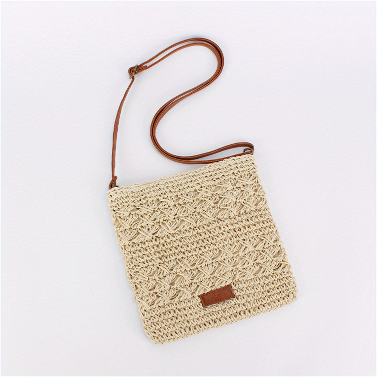 Woven Straw Crossbody Bag product detail 17
