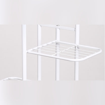 1pc 5-Tier Iron Steel Plant Stand, Heavy Duty Flower Pot Rack, Multi-functional Ladder Plant Display Shelf for Indoor & Outdoor, Ladder Display Shelf for Balcony, Patio & Garden, Space-Saving Potted Plant Holder, Durable Steel Frame Organizer