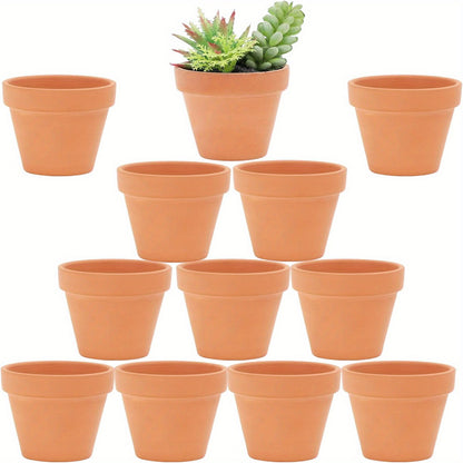 Terracotta Pots Flower Pot with Drainage Hole 30pcs 2.56inch Clay Pots for Plants Succulent Indoor Outdoor DIY Crafts Wedding Favor