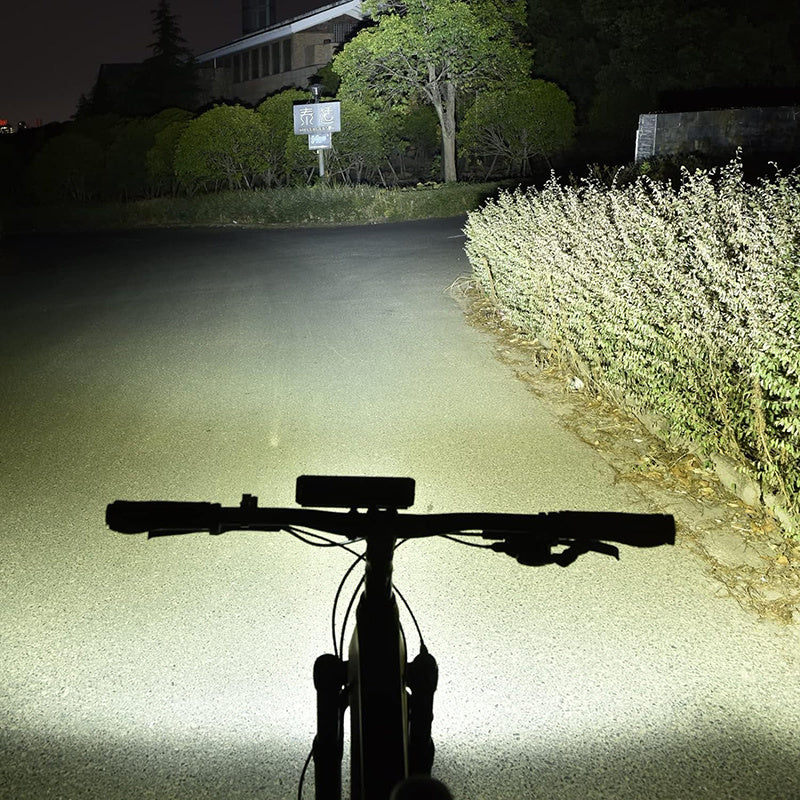 New Ultra-Bright Aluminum Alloy Bike Light - Rechargeable Via USB - Ideal for Night Riding on Mountain Bikes - Compatible with Different Bicycle Types