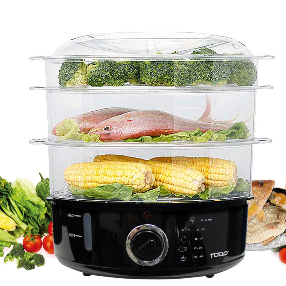 Multi-Tier Electric Food Steamer detail view 7 for Australian shoppers