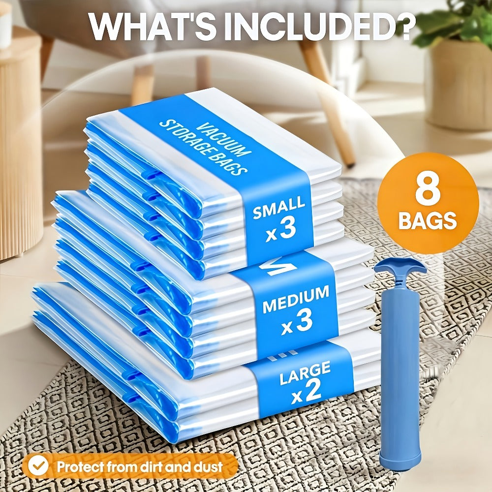 Vacuum Compression Storage Bag Set detail view 2 for Australian shoppers