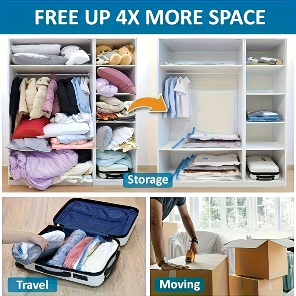 Vacuum Compression Storage Bag Set detail view 7 for Australian shoppers