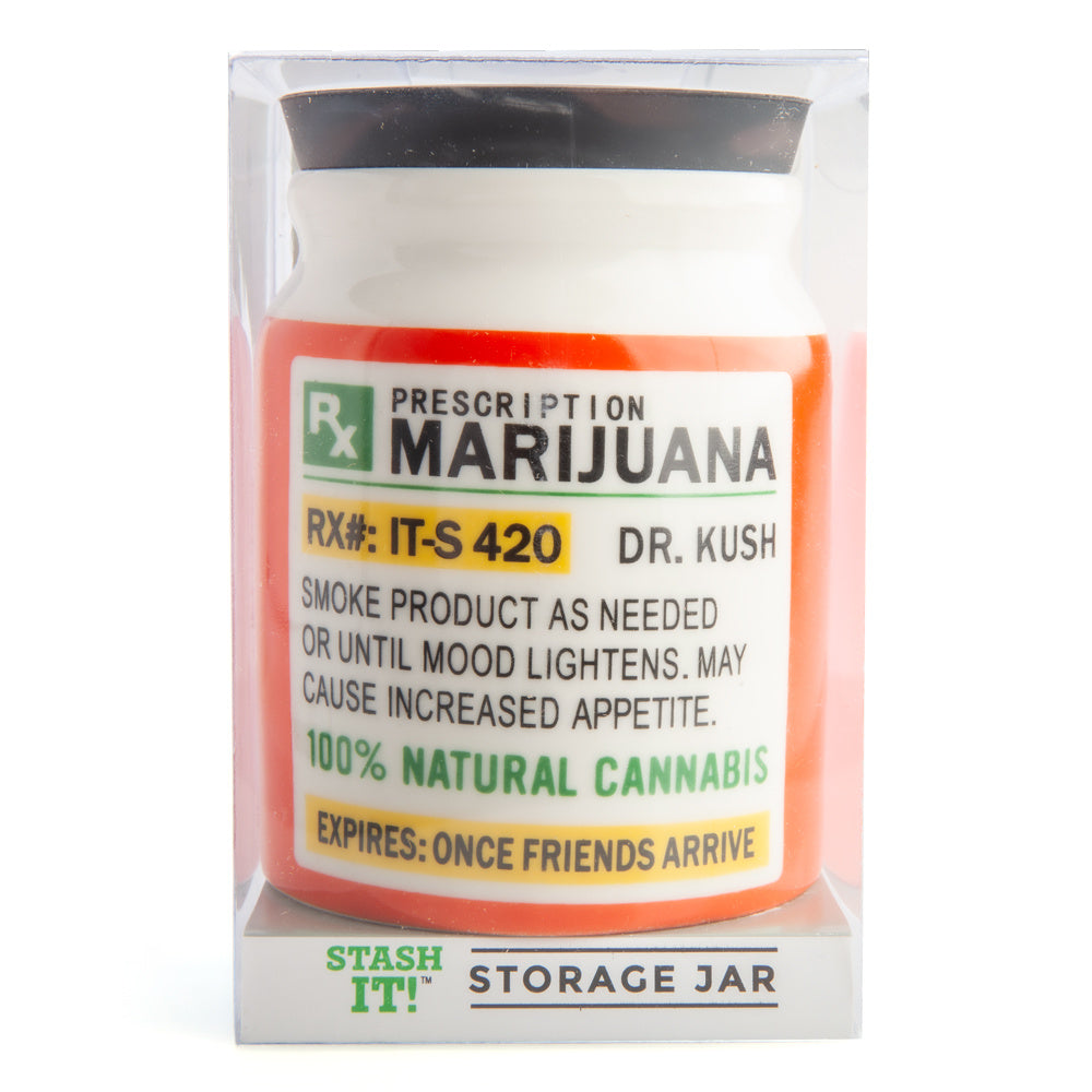 Large Prescription Marijuana Stash It! (Storage Jar only)