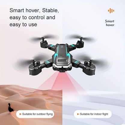 S6 Professional Remote Control Drone, Dual Camera Dual Folding Remote Control Quadcopter Height Holding Remote Control, Christmas Halloween Thanksgiving Gifts
